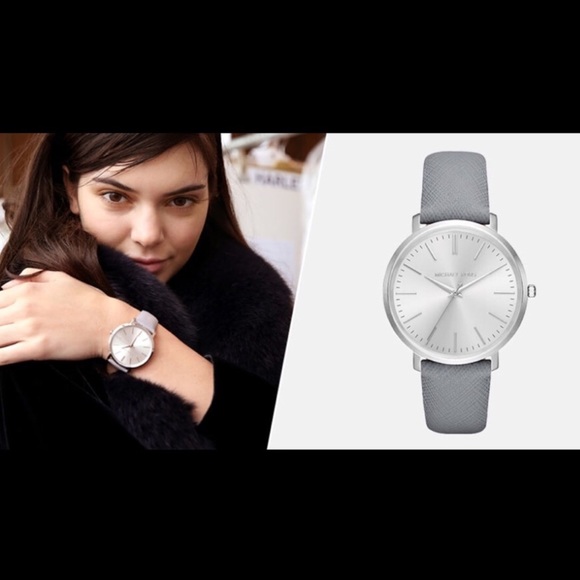 Michael Kors gray jaryn silver classic watch - Picture 6 of 8